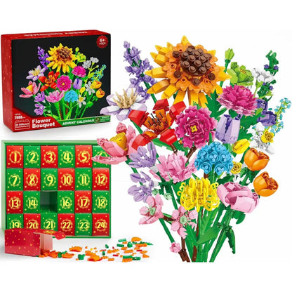 24'lü Çiçek Blokları Dekor Mevsimi